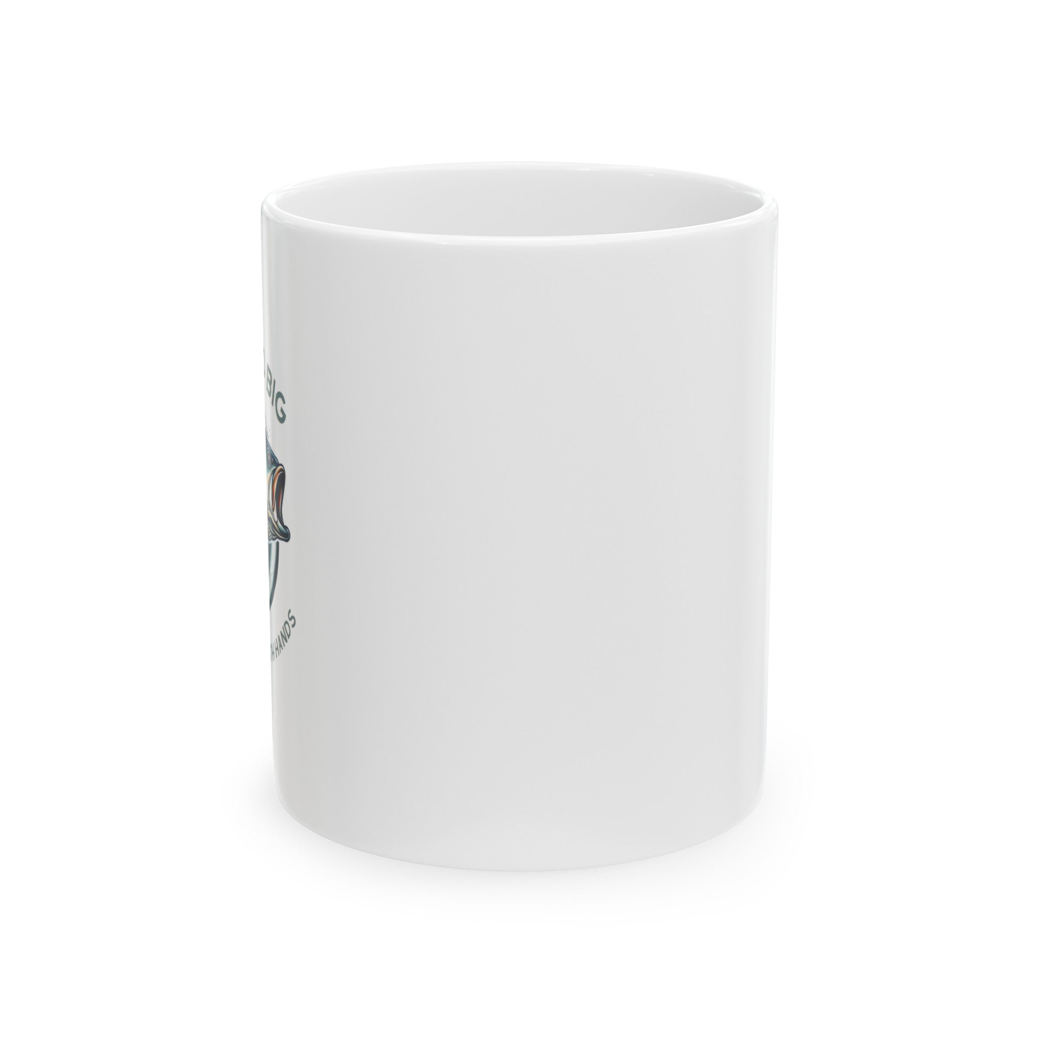 Bass Angler Delight - 11oz or 15oz Ceramic Mugs with Humorous Fishing Slogan, Eco-Friendly, Perfect for Hot & Cold Drinks
