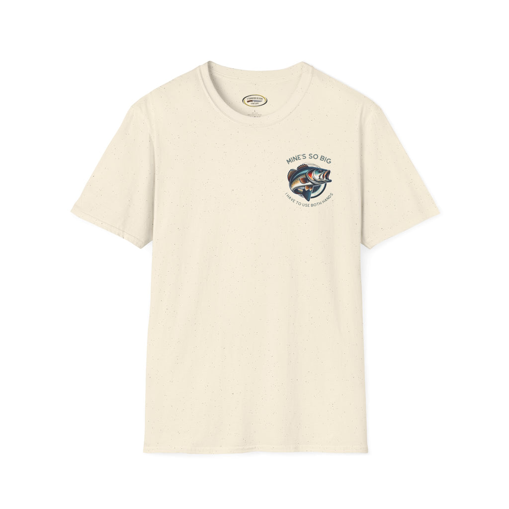 Unisex Bass Fishing T-Shirt | Humorous Angler Tee | Soft-Style Cotton Comfort | Durable & Ethical Casualwear | Funny Fishing Gift