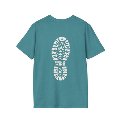 Unisex Take a Hike Soft-Style Tee - 100% Cotton Comfort with Durable Twill Tape & Ribbed Collar
