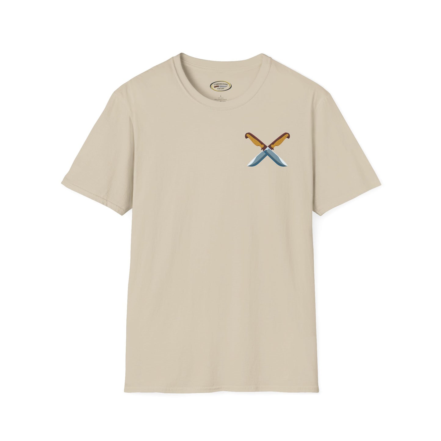 I’d Grind That Unisex T-Shirt - Soft Cotton Knife Enthusiast Tee, Durable Crew Neck, Ethically Made
