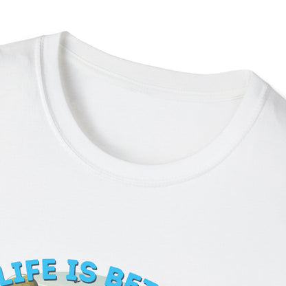 Campers Haven Cotton Tee: Eco-Friendly, Seamless Design, Lightweight Outdoor Comfort