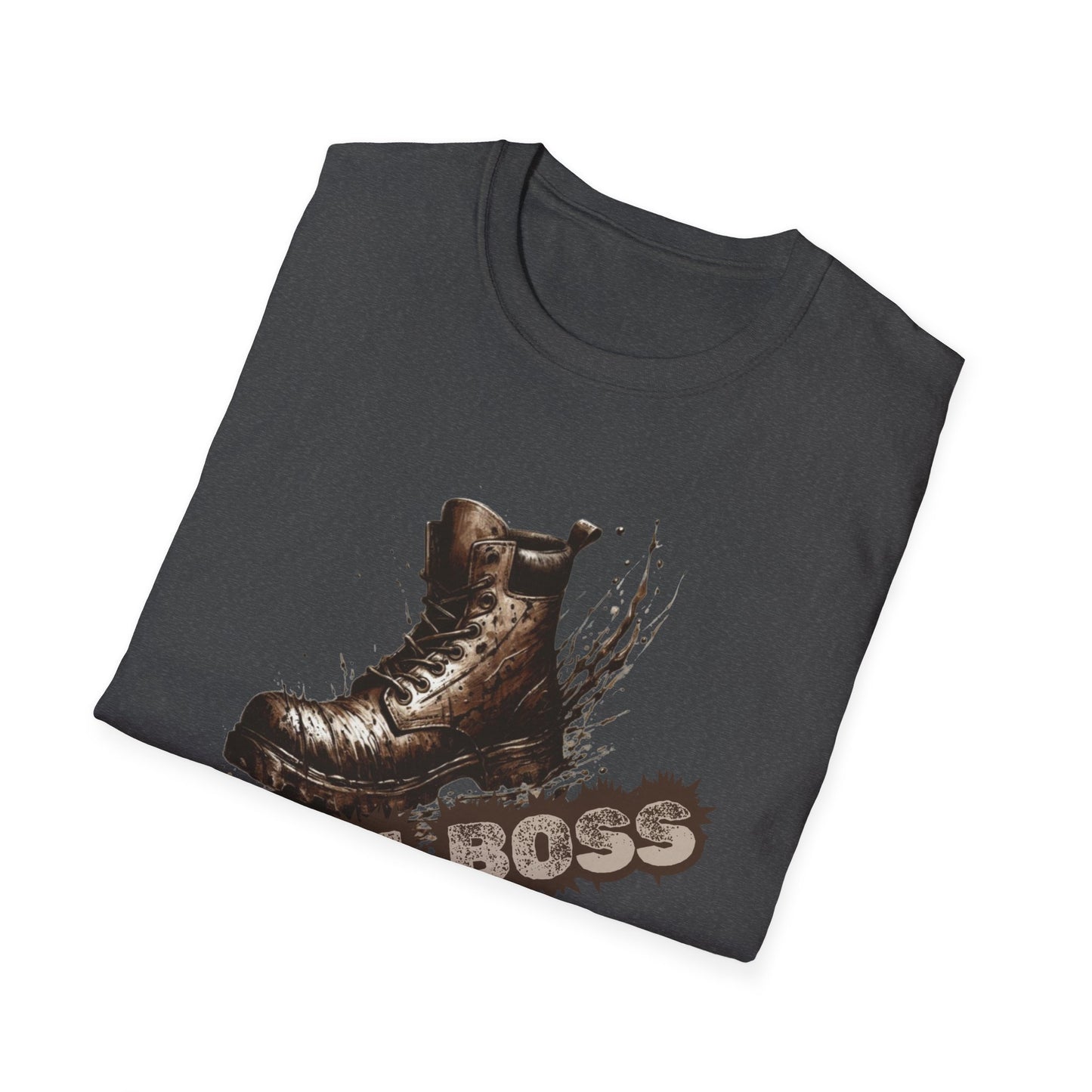 Trail Boss Cotton Tee: Bear-Proof Humor, Eco-Friendly Comfort, Versatile Outdoor Wear