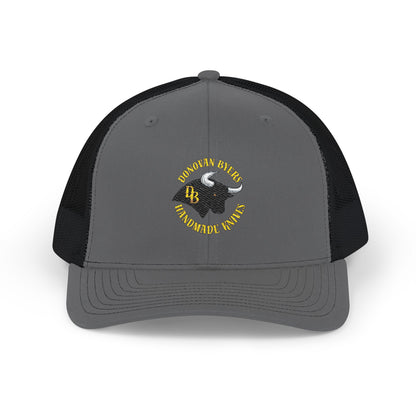 Embroidered Snapback Trucker Cap, Stylish Cap for Outdoor Enthusiasts, Unique Gift for Him, Custom Hat for Events, Casual Everyday Wear
