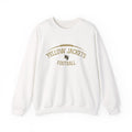 Yellow Jackets Football Crewneck Sweatshirt, Unisex Sports Apparel, Team Spirit Gear, Cozy Game Day Sweatshirt, Fall Fashion