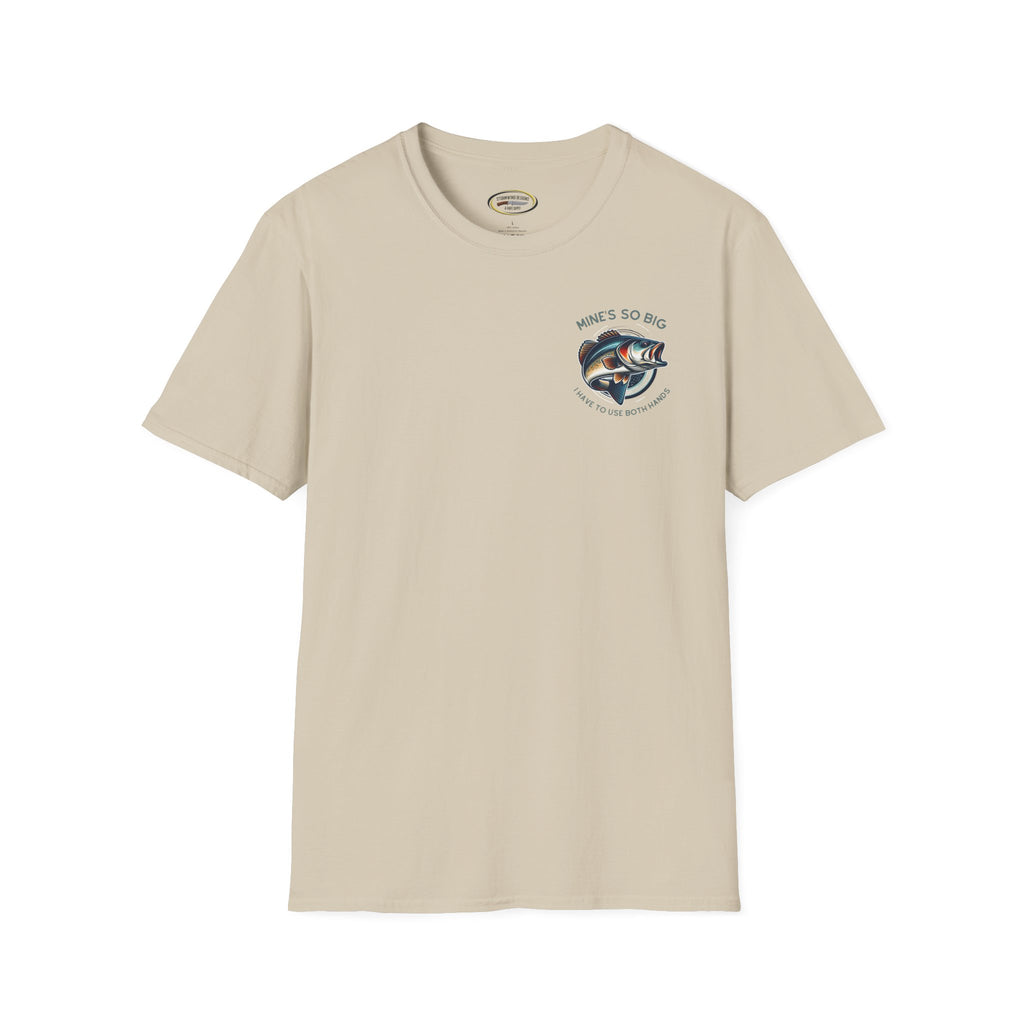 Unisex Bass Fishing T-Shirt | Humorous Angler Tee | Soft-Style Cotton Comfort | Durable & Ethical Casualwear | Funny Fishing Gift