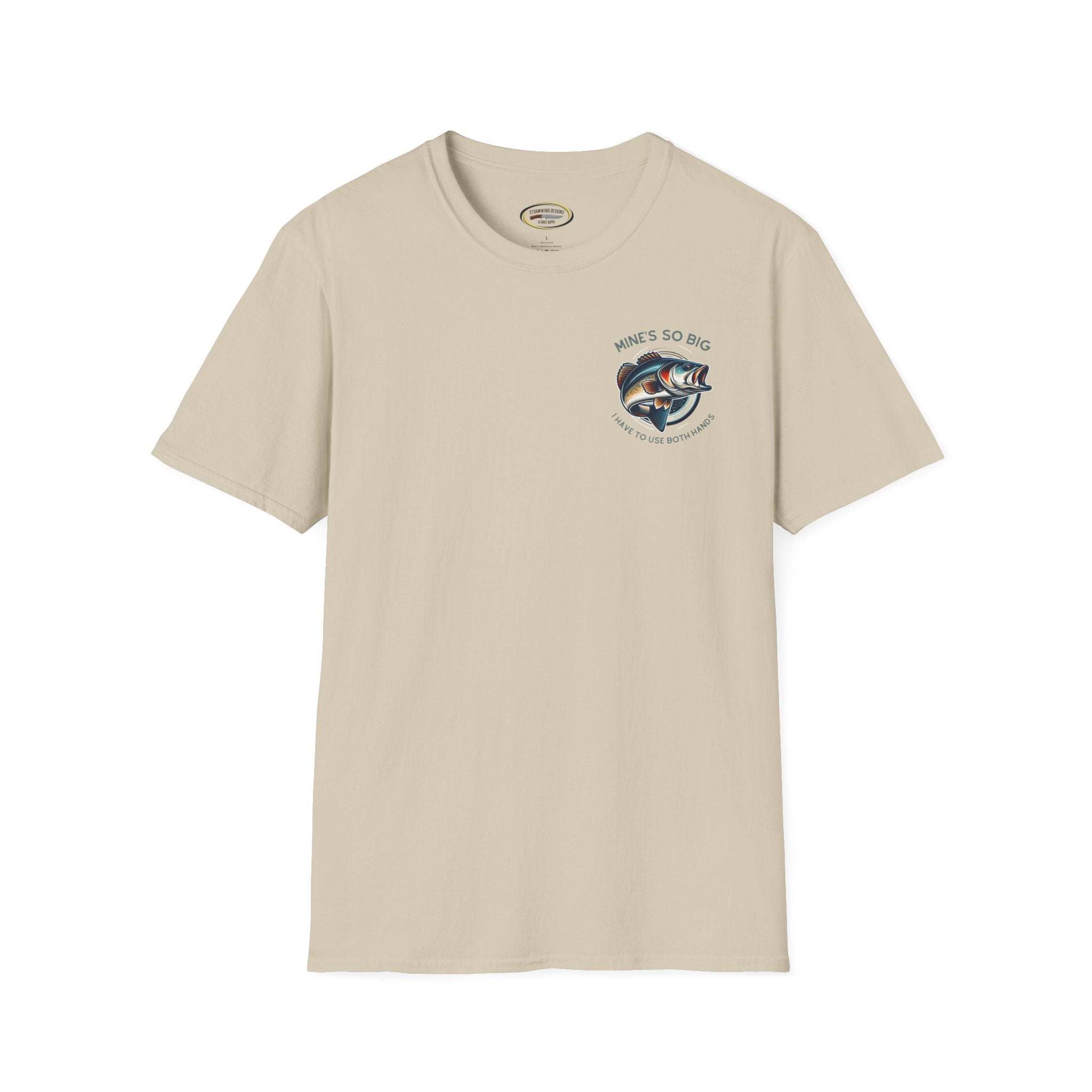 Unisex Bass Fishing T-Shirt | Humorous Angler Tee | Soft-Style Cotton Comfort | Durable & Ethical Casualwear | Funny Fishing Gift