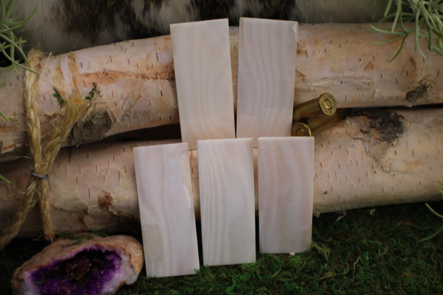 Mother of Pearl Knife Handle Slabs, Scale inlay Material