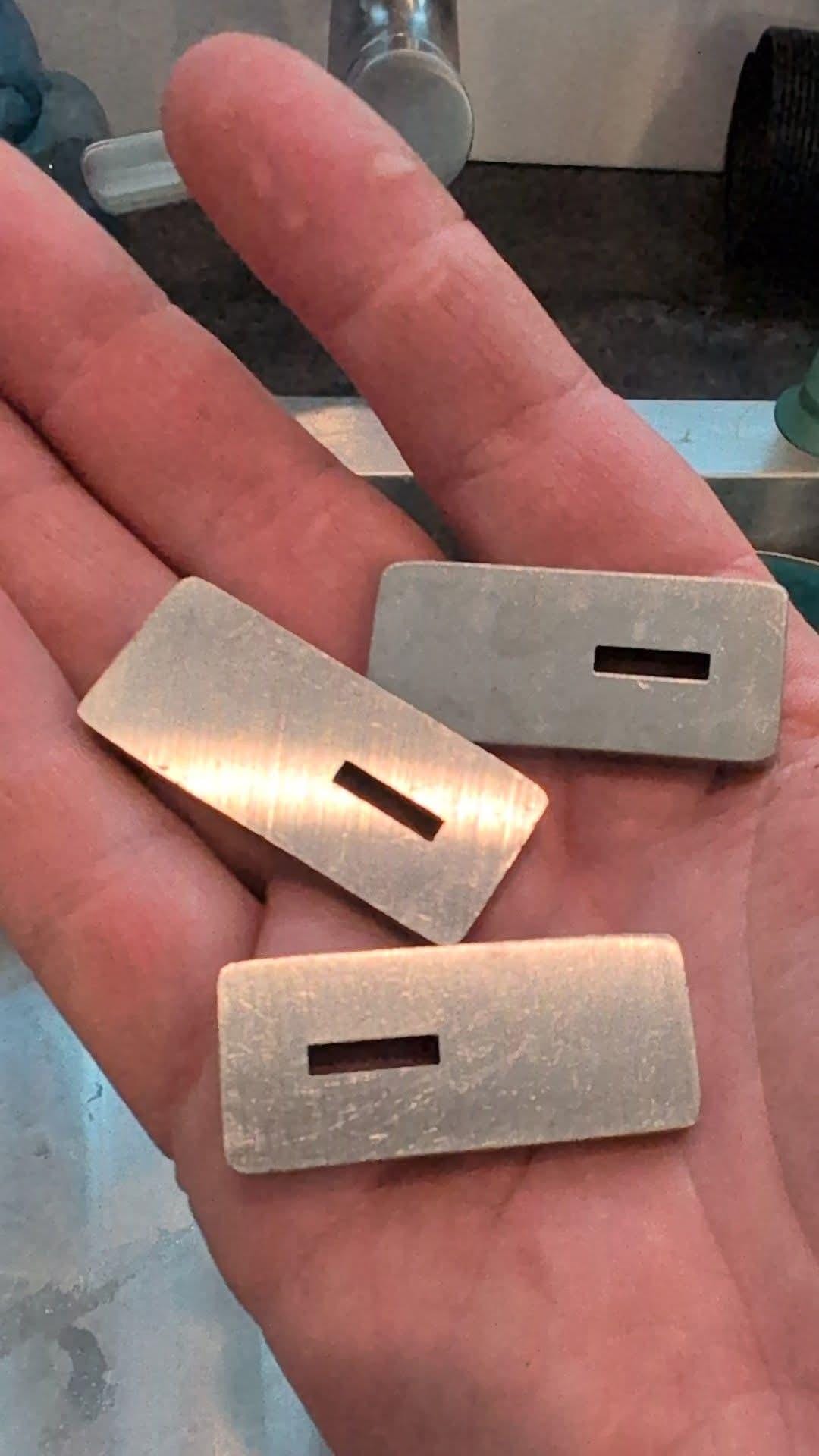 Knife Making hardware DIY Guard Blank 420 stainless steel