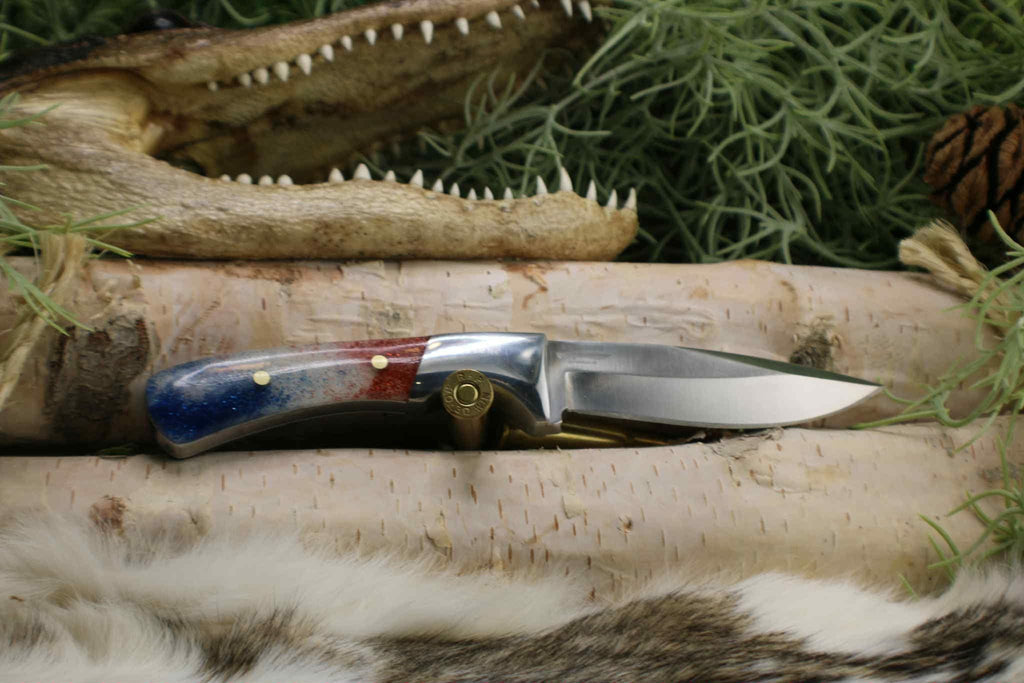 Handmade Donovan Byers Drop Point Knife | Leather Sheath Included | Unique Gift for Hunters & Collectors | Personalized gift for him | groom