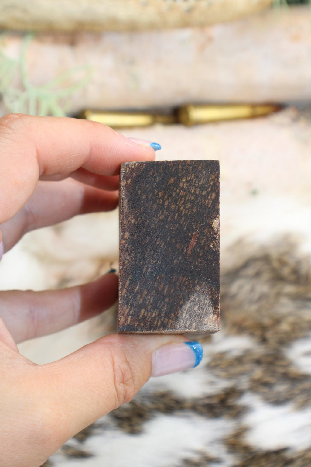 Knife Handle from SPALTED GUAVA WOOD Rare Red Exotic Natural Eco Slabs Stabilized Bookmatched Exotic Block Wood Custom Knife Blank Scale