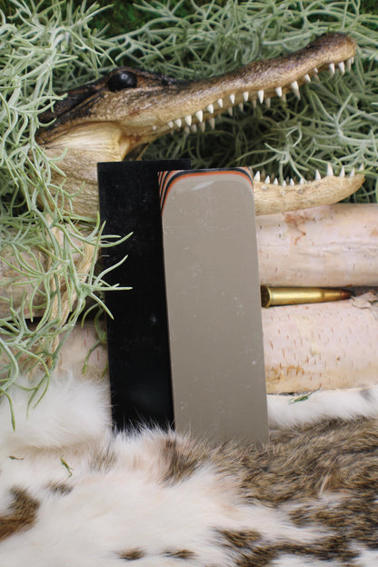 Camo G10 Knife Handle Scales: Tri-Color Micarta, 6.25" x 2" x .25"