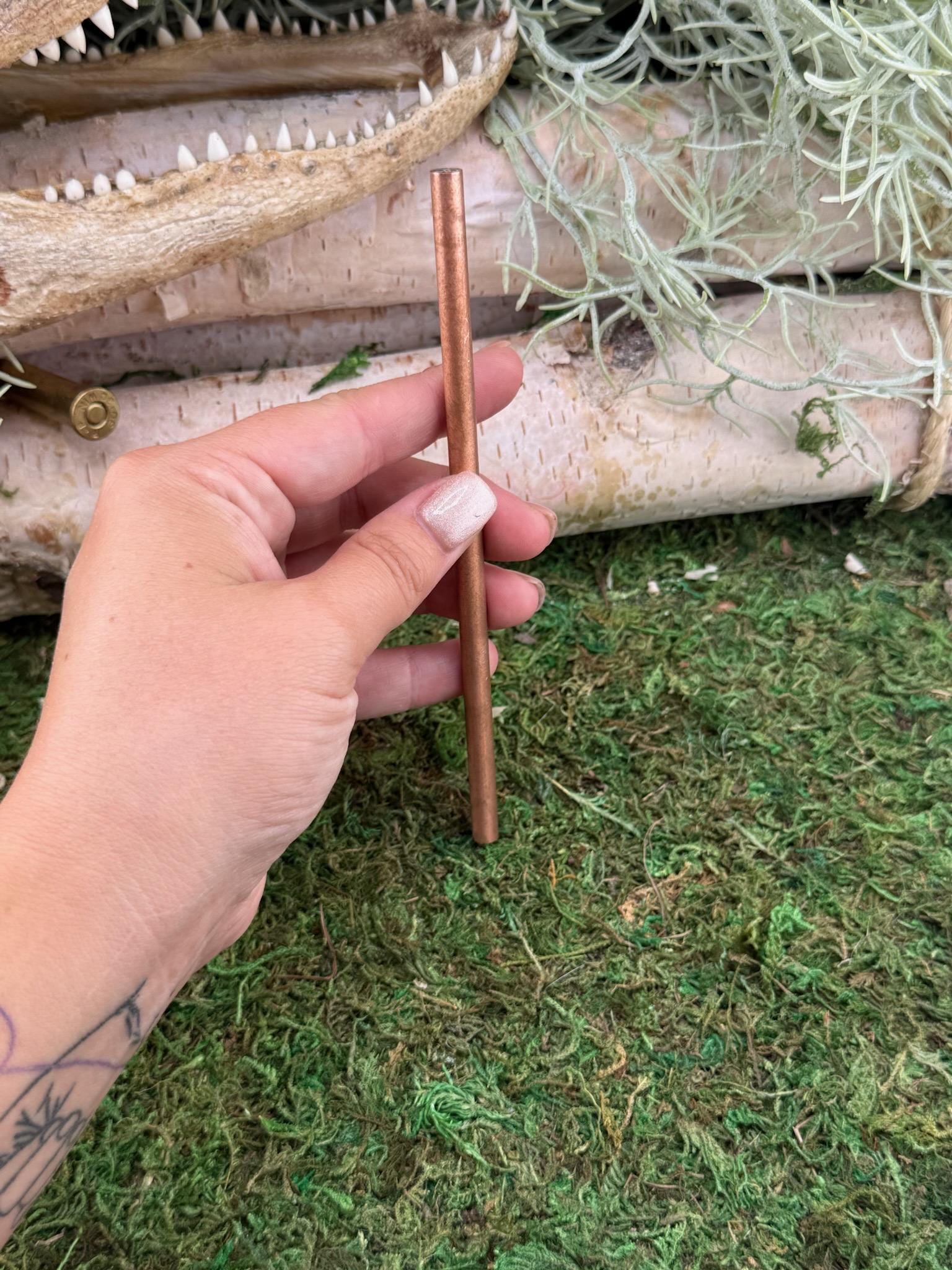 mosaic pin | custom knife making supply | 1/4 x 6 | unique mosaic design style 1