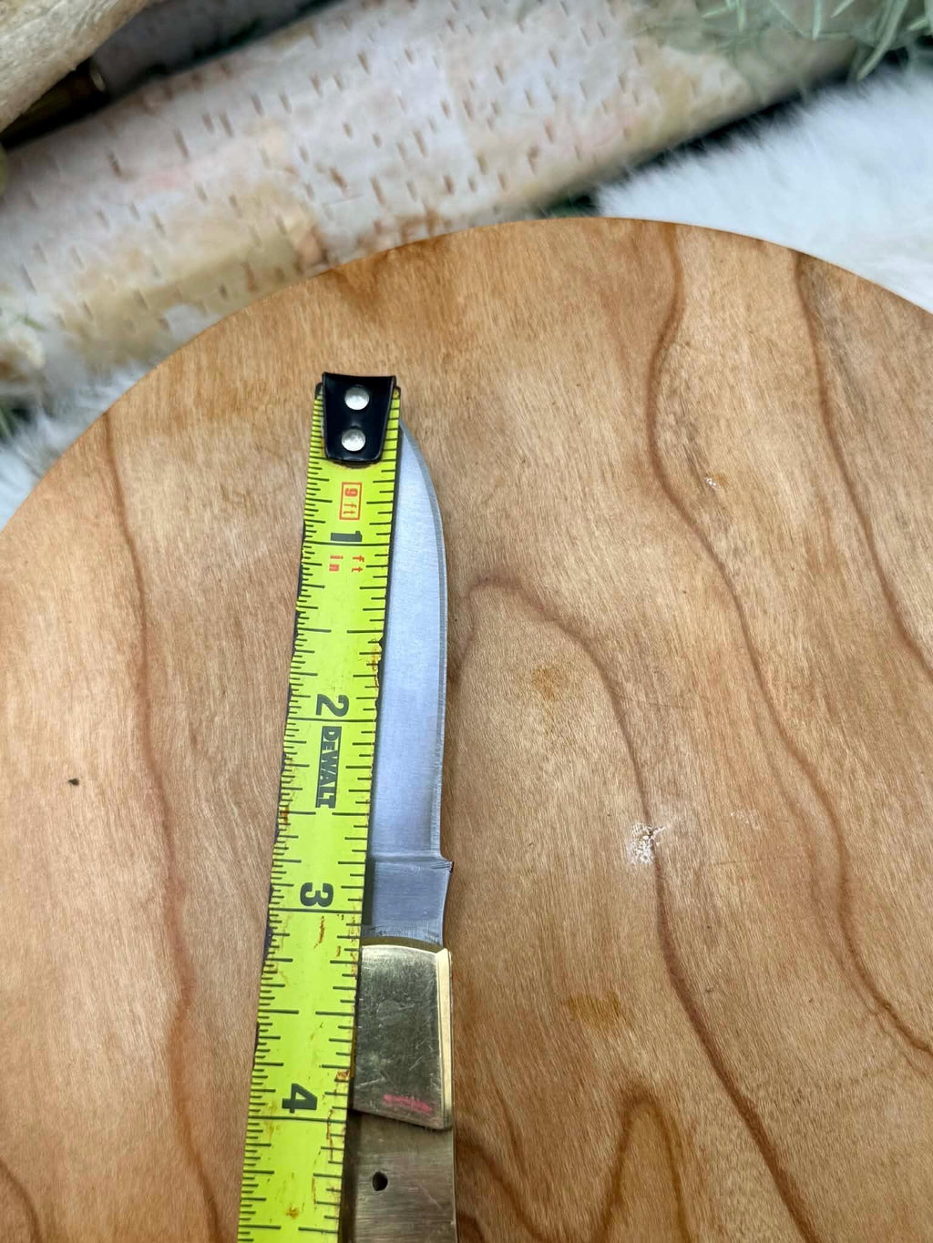 DIY Lock-Back Hunter Folding Knife Kit - 440C Steel Blank for Custom Handle