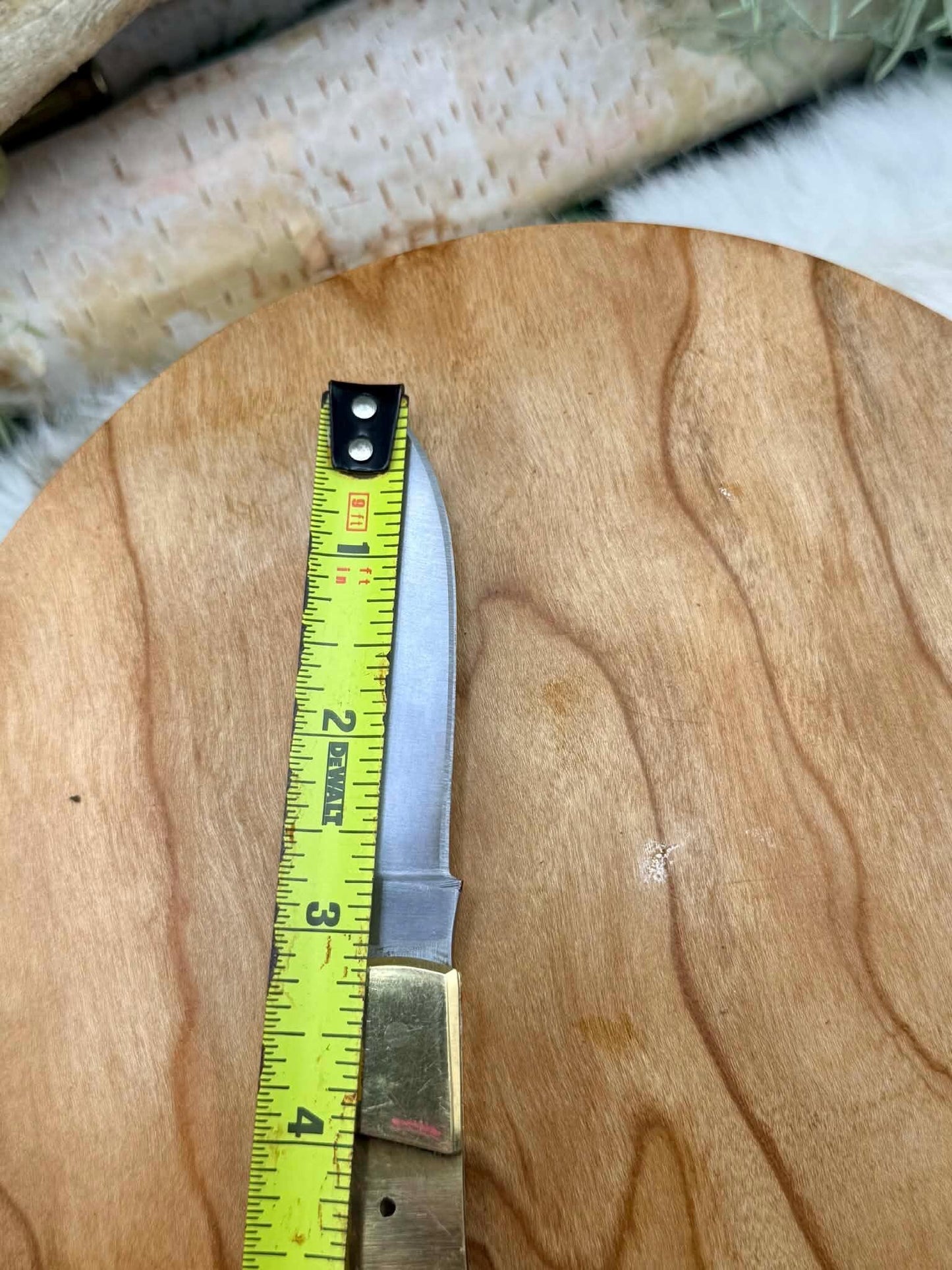DIY Lock-Back Hunter Folding Knife Kit - 440C Steel Blank for Custom Handle