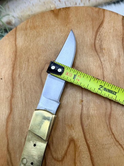 Nessmuk Fixed Blade Knife Blank - 440C Bushcraft Camping Skinner DIY Kit