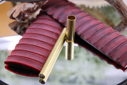 DIY Nesmuk Knife Making Kit10: Camel Bone Scales, Brass Pins, Sheath  Bushcraft Blade Build