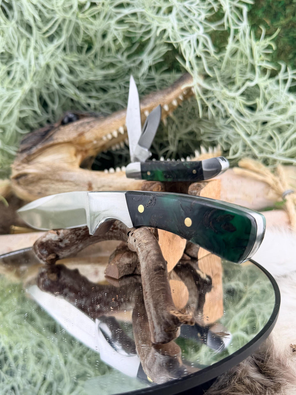 Drop Point & Peanut Pocketknife Set