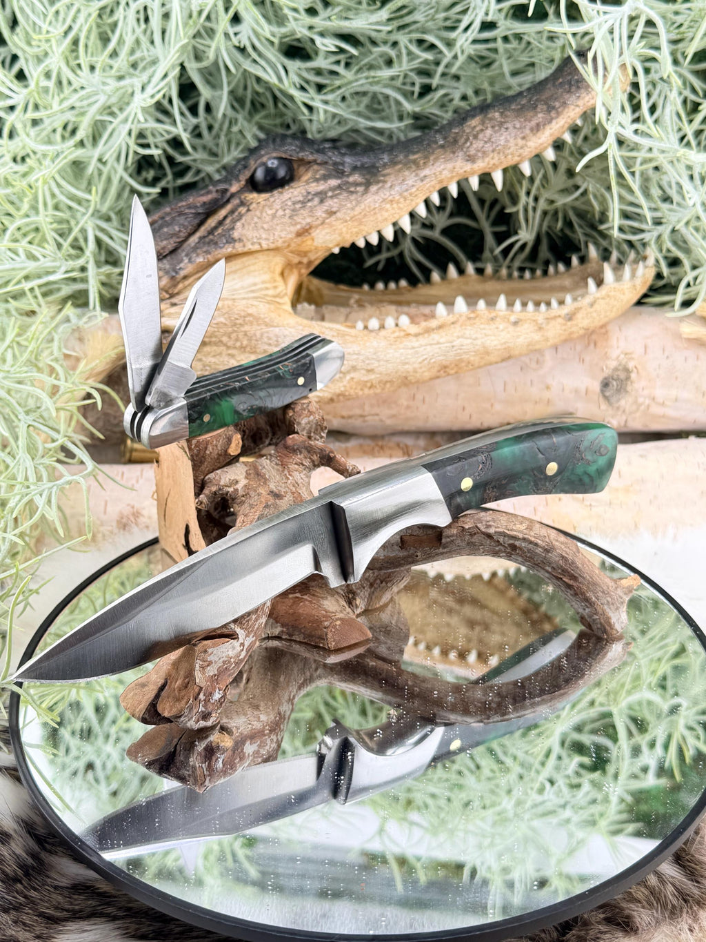 Drop Point & Peanut Pocketknife Set