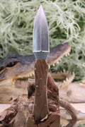 Boot Dagger with Claro Walnut