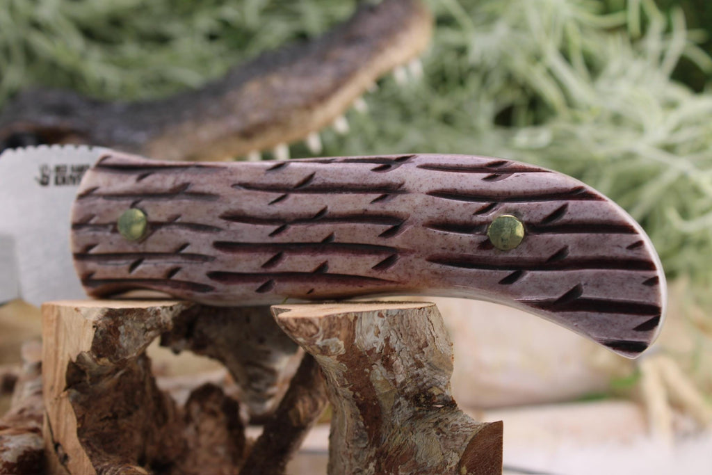Sheepfoot with Thorn Jig Red Bone