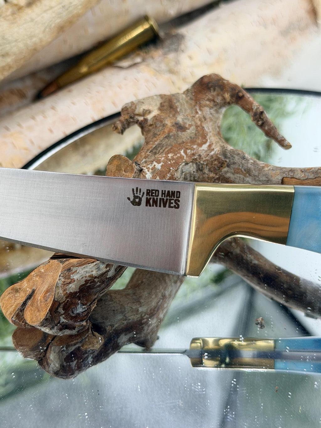 Fillet Knife with Water Resin
