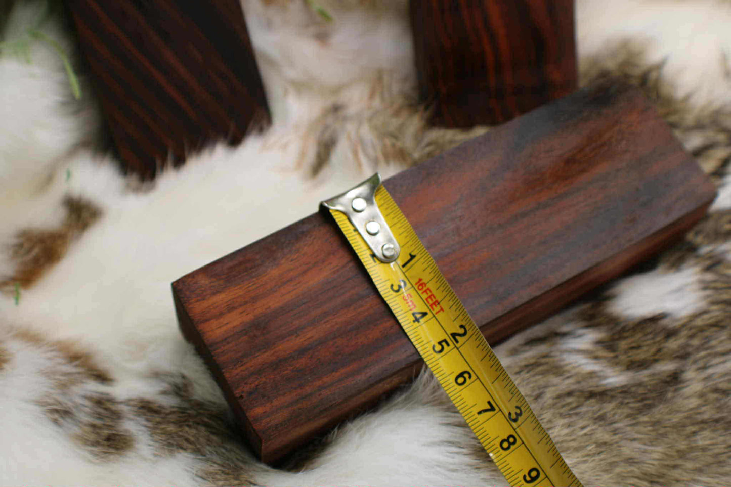 Asian Rosewood Blocks Stabilized