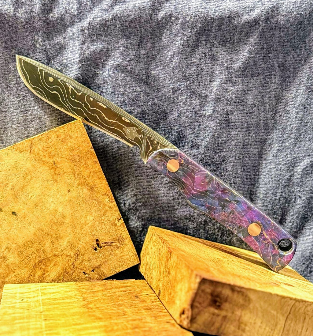 One of a kind handmade knife - Donovan Byers Knives